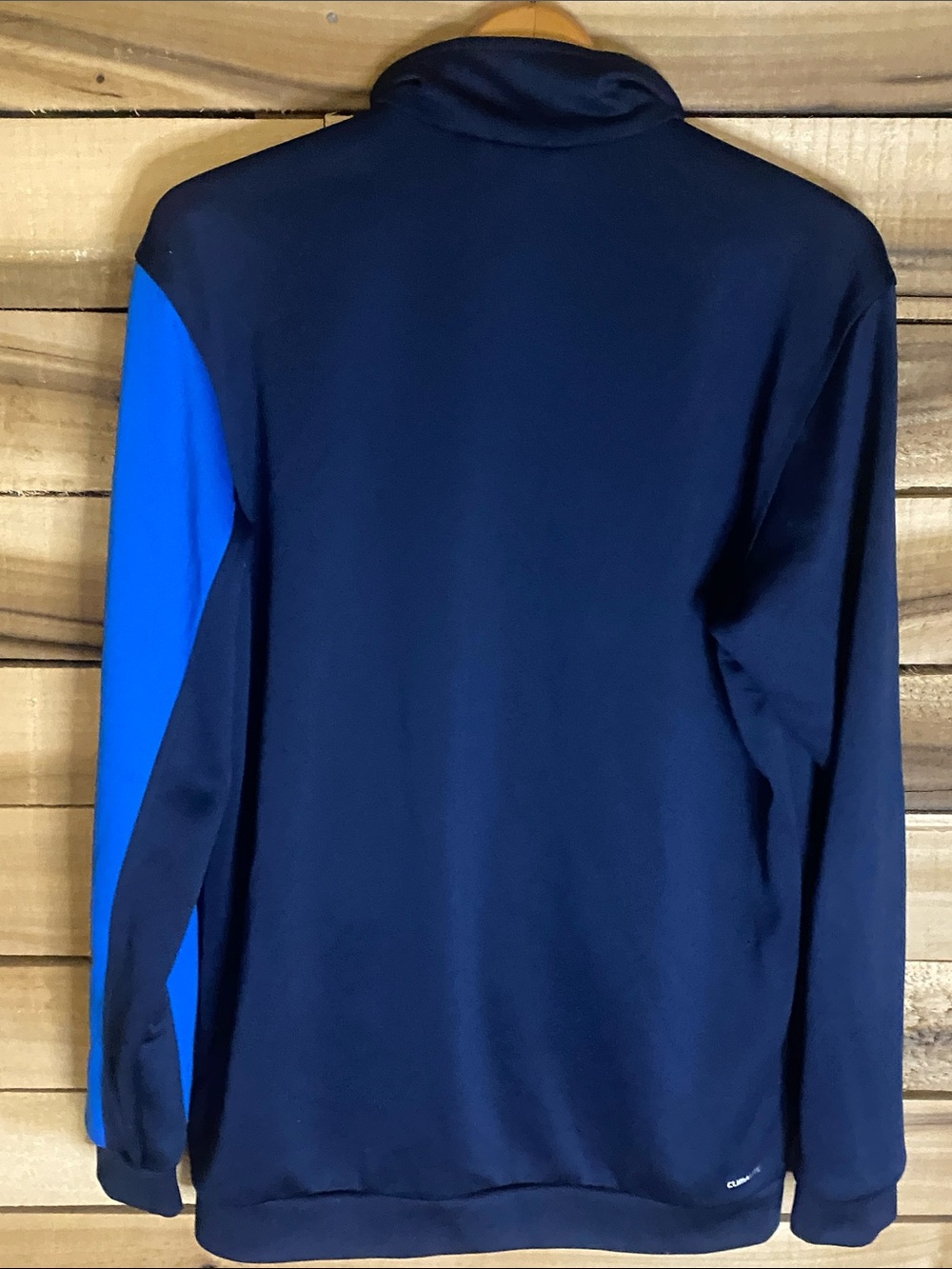 adidas Navy, Royal Blue & Red Athletic Track Jacket size medium men’s - Picture 6 of 7